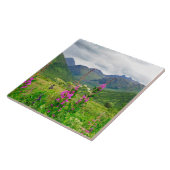 Wildbloemen Alaskan Valley Tegeltje (Zijkant)