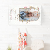 Wildbloemen Arch Photo Graduation Party Banner (Insitu)