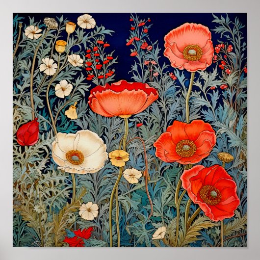 Wildbloemen Art Print (Voorkant)