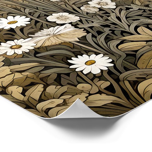 Wildbloemen Art Print (Hoek)