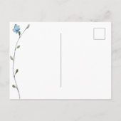 Wildbloemen Bedenk je postkaart (Achterkant)