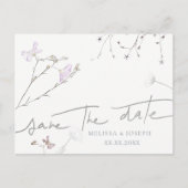 wildbloemen | behalve het briefkaart van de datuma (Voorkant)