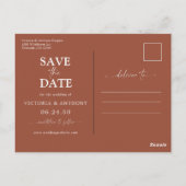 Wildbloemen Bewaar de datum met Foto Briefkaart (Achterkant)