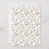 Wildbloemen Bewaar de datumkaarten Save The Date (Achterkant)