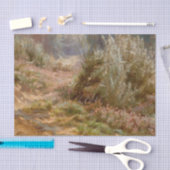 Wildbloemen bij een stream van Elizabeth Strong Tissuepapier (Craft)