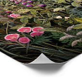 Wildbloemen bij Night Art Print (Hoek)