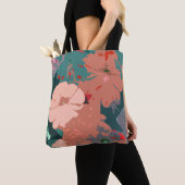 Wildbloemen Bloemen Bruiloften bruidsmeisje Gift F Tote Bag (Dichtbij)