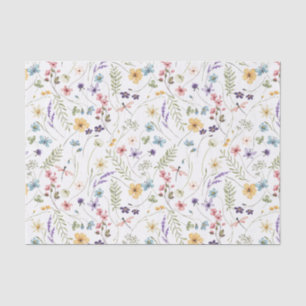 Wildbloemen Bloemen Decoupage Tissuepapier