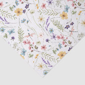 Wildbloemen Bloemen Decoupage Tissuepapier (Detail)