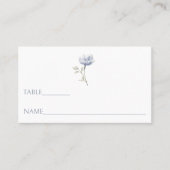 Wildbloemen bloemenbotanische trouwplaatskaarten plaatskaartje (Voorkant)