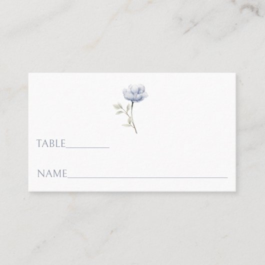 Wildbloemen bloemenbotanische trouwplaatskaarten plaatskaartje (Voorkant)