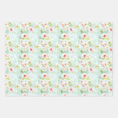 Wildbloemen bloemenelegante weide inpakpapier vel (Voorkant 3)