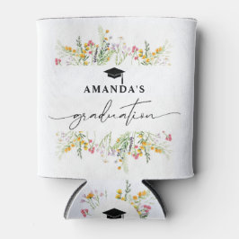 Wildbloemen Boho Graduation Party paper inapkins Blikjeskoeler