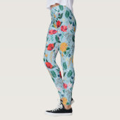  Wildbloemen Botanisch Blauw Leggings (Links)