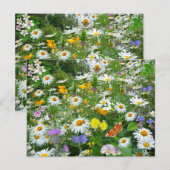 Wildbloemen Briefkaart (Voorkant / Achterkant)