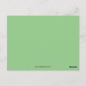 Wildbloemen Briefkaart (Achterkant)