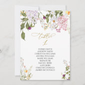 Wildbloemen Brouwtafel nummer 1 Kaart (Voorkant)