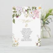 Wildbloemen Brouwtafel nummer 2 Zitkuur Kaart (Staand voorkant)