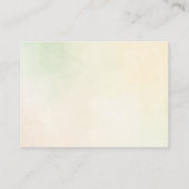 Wildbloemen bruiloft details klein informatiekaartje (Achterkant)