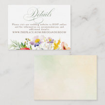 Wildbloemen bruiloft details klein