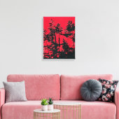 WILDBLOEMEN CANVAS AFDRUK (Insitu (Woonkamer))