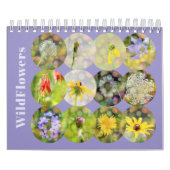 Wildbloemen Close-Up Bosfotografie Kalender (Hoes)