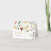 WILDBLOEMEN Dankkaart Bedankkaart (Voorkant)