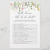 Wildbloemen die het beste bruidspel kennen (Voorkant)