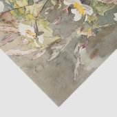 Wildbloemen door Barbara Bodichon Tissue Paper Tissuepapier (Detail)