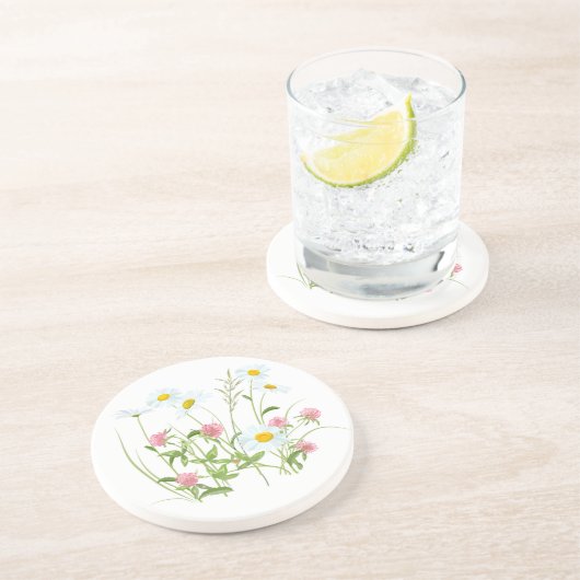 Wildbloemen Drink Onderzetter (Zijkant)