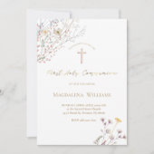 wildbloemen | Eerste uitnodiging van de Gemeenscha (Voorkant)