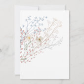 wildbloemen | Eerste uitnodiging van de Gemeenscha (Achterkant)