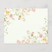 Wildbloemen Elegant Advice Kaart (Achterkant)