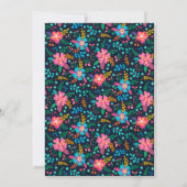 Wildbloemen, elke leeftijd foto van Birthday party Kaart (Achterkant)