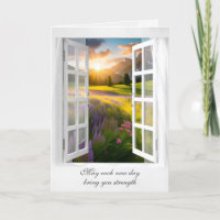 Wildbloemen en Mountain Sunrise Sympathie