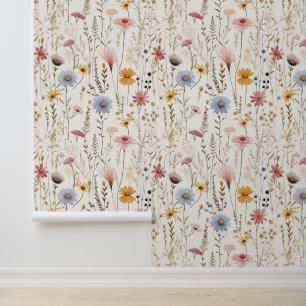 Wildbloemen Floral Behang