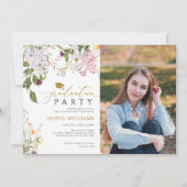Wildbloemen Fotogradatie Partij Kaart (Voorkant)