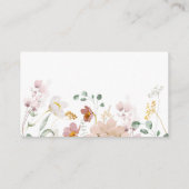 Wildbloemen Gentle Display Shower Informatiekaartje (Achterkant)
