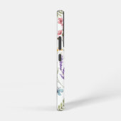 Wildbloemen gepersonaliseerd samsung galaxy hoesje (Rechterkant)