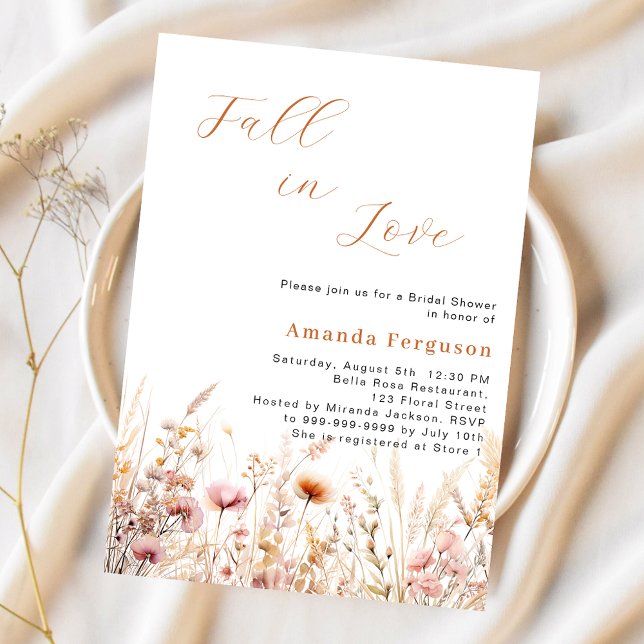 Wildbloemen herfst liefde perzik budget Vrijgezell (Creator heeft geüpload)