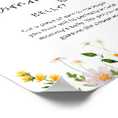 Wildbloemen hoe groot is het poster van het buikwi (Hoek)