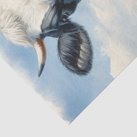 Wildbloemen Holstein Zuivel Koe Decoupage Tissuepapier (Detail)