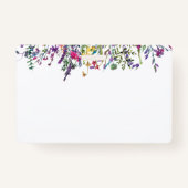 Wildbloemen Homeschool Leraar ID Badge (Achterkant)