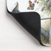 Wildbloemen in een gieter muismat (Hoek)