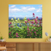Wildbloemen in Ierland Canvas Afdruk (Insitu (Woonkamer))