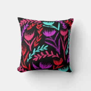 Wildbloemen in kleuren die POP! Kussen