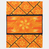 Wildbloemen in Pastels 11 Fleece Deken (Voorkant)