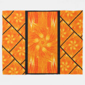 Wildbloemen in Pastels 11 Fleece Deken (Voorkant (Horizontaal))