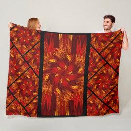 Wildbloemen in Pastels 7 Fleece Deken