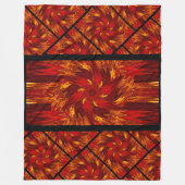 Wildbloemen in Pastels 7 Fleece Deken (Voorkant)